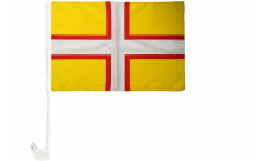 Great Britain Dorset Car Flag - 12 x 16 inch