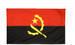 Angola Flag for balcony - 3 x 5 ft.