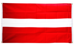 Latvia Flag for balcony - 3 x 5 ft.