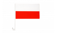 Poland Car Flag - 12 x 16 inch