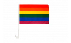 Rainbow Car Flag - 12 x 16 inch