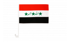 Iraq old 1991-2004 Car Flag - 12 x 16 inch