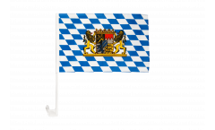 Germany Bavaria  lion Car Flag - 12 x 16 inch