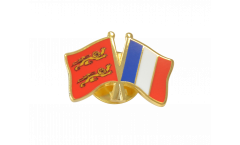 Basse Normandie - France Friendship Flag Pin, Badge - 22 mm