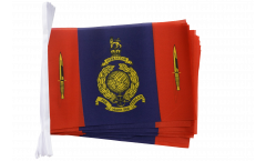 Great Britain Royal Marines 45 Commando Bunting Flags - 5.9 x 8.65 inch