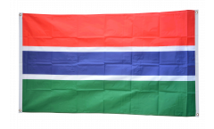 Gambia Flag for balcony - 3 x 5 ft.