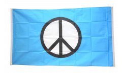 Peace CND Flag for balcony - 3 x 5 ft.