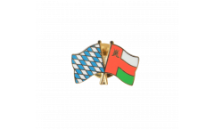 Bavaria - Oman Friendship Flag Pin, Badge - 22 mm