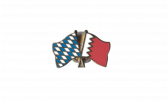Bavaria - Bahrain Friendship Flag Pin, Badge - 22 mm