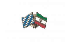 Bavaria - Iran Friendship Flag Pin, Badge - 22 mm