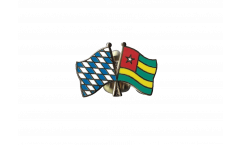 Bavaria - Togo Friendship Flag Pin, Badge - 22 mm