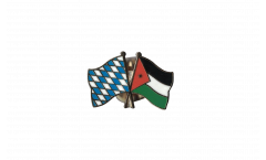 Bavaria - Jordan Friendship Flag Pin, Badge - 22 mm