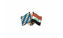 Bavaria - Iraq Friendship Flag Pin, Badge - 22 mm