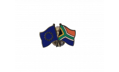 Europe - South Africa Friendship Flag Pin, Badge - 22 mm