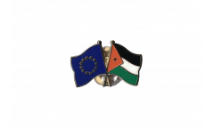 Europe - Jordan Friendship Flag Pin, Badge - 22 mm