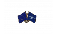 Europe - NATO Friendship Flag Pin, Badge - 22 mm