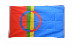 Sápmi Lapland Flag for balcony - 3 x 5 ft.