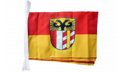 Germany Swabia Bunting Flags - 12 x 18 inch