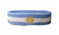 Argentina with Sun Headband / sweatband - 6 x 21cm