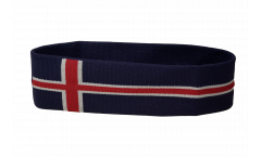 Iceland Headband / sweatband - 6 x 21cm