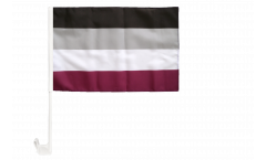 Asexual Car Flag - 12 x 16 inch