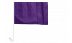 Unicolor Purple Car Flag - 12 x 16 inch