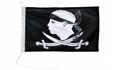 Pirate Corsica Boat Flag - 12 x 16 inch