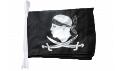Pirate Corsica Bunting Flags - 12 x 18 inch