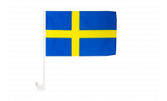 Sweden Car Flag - 12 x 16 inch