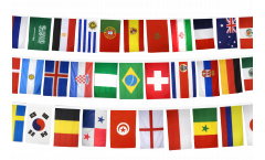 Football 2018 Bunting Flags - 5.9 x 8.65 inch