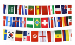 Football 2018 Bunting Flags - 3.95 x 5.9 inch