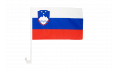 Slovenia Car Flag - 12 x 16 inch