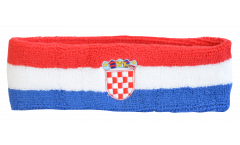 Croatia Headband / sweatband - 6 x 21cm