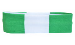 Nigeria Headband / sweatband - 6 x 21cm