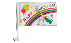 Happy Birthday Car Flag - 12 x 16 inch