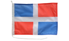 Dominican Republic without coat of arms Boat Flag - 12 x 16 inch