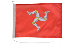 Great Britain Isle of man Boat Flag - 12 x 16 inch