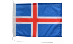 Iceland Boat Flag - 12 x 16 inch