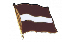 Latvia Flag Pin, Badge - 1 x 1 inch
