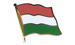Hungary Flag Pin, Badge - 1 x 1 inch