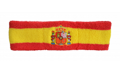 Spain with coat of arms Headband / sweatband - 6 x 21cm