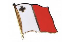 Malta Flag Pin, Badge - 1 x 1 inch