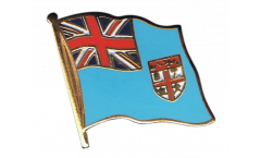 Fiji Flag Pin, Badge - 1 x 1 inch