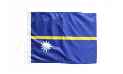 Nauru Boat Flag - 12 x 16 inch