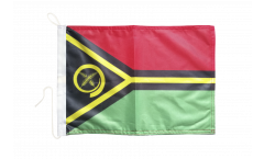 Vanuatu Boat Flag - 12 x 16 inch