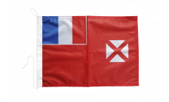 Wallis and Futuna Boat Flag - 12 x 16 inch