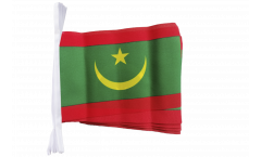 Mauritania Bunting Flags - 5.9 x 8.65 inch