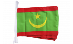 Mauritania Bunting Flags - 12 x 18 inch