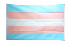 Transgender Pride Flag for balcony - 3 x 5 ft.