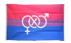 Bi Pride Symbol Flag for balcony - 3 x 5 ft.